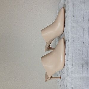 Shoes of Prey Slip on Stilletos Natural Nude